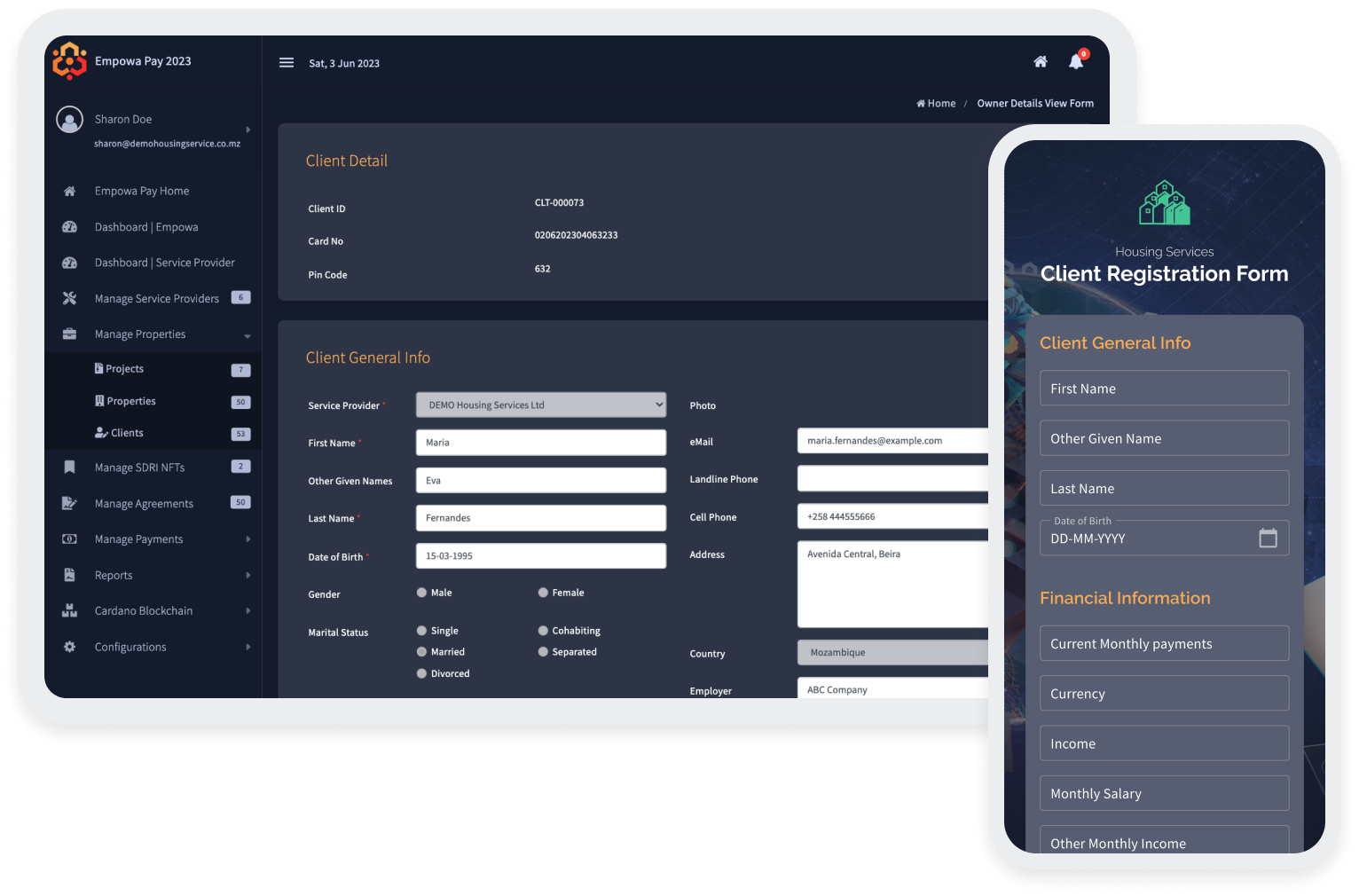 Empowa Pay - Tablet and Phone